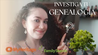 Investiga tu GENEALOGÍA  Con FamilySearch y My Heritage [upl. by Stodder34]