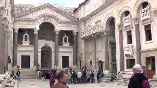 Diocletians Palace in Split Croatia [upl. by Kcirdled266]