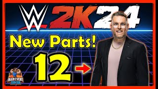 WWE 2K24 Pat Pack gets 12 new Creation parts [upl. by Ilyse]