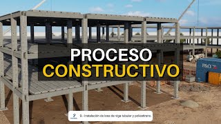 ✅ Proceso Constructivo ▶ PASO A PASO  Sistema de Construcción Prefabricado [upl. by Thurnau]