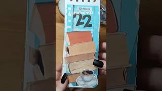 CALENDAR 22 October 2024  journaling scrapbooking asmr diary [upl. by Ecyac]