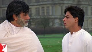 Mohabbat Ki Taaqat  Dialogue  Mohabbatein  Amitabh Bachchan Shah Rukh Khan  Aditya Chopra [upl. by Leahcimauhsoj]