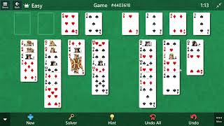 Solitaire Freecell Game 4403618 [upl. by Hildick]