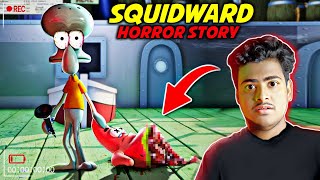 DO NOT Watch this Video  True Squidward Horror Story Explained in Hindi  Scary Rupak [upl. by Felipa]