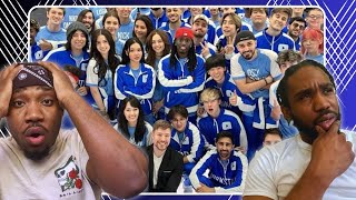 Mr Beast Insane 50 YouTubers Fight For 1000000 Reaction [upl. by Oyr96]