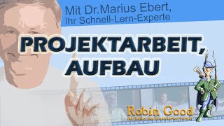 Aufbau der Projektarbeit Betriebswirtin IHK [upl. by Nosnek]