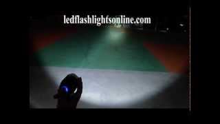 Video Sample 1200 Lumen CREE XML T6 LED Bicycle Light led flashlight Headlight [upl. by Hcirdeirf]