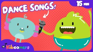 Floor Is Lava Bear Hunt Freeze Dance  More  15min Dance Compilation  The Kiboomers Kids Songs [upl. by Claman]