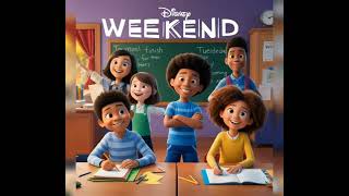 Days of the week 🌞🍀 fun learning for kids Disney CoComelon ChuChuTV facts cute learner [upl. by Kiley]