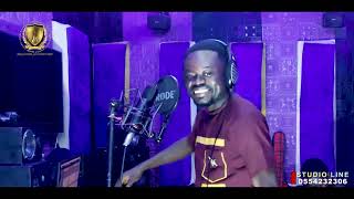 The storyteller Shadrack Owusu Amoako LIVE STUDIO SESSION on YESU REBA  fyp world [upl. by Aicsile]