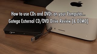 How to Use CDs and DVDs on a Computer with No Disk Drive [upl. by Isador143]