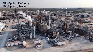 New Big Spring Refinery Video Big Spring Texas with DJI Air 3 [upl. by Hardunn415]