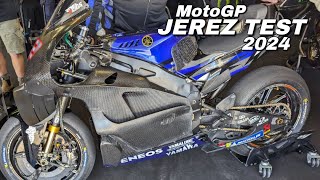 UPDATE New MotoGP Bike Spotted in Jerez Track jereztest motogp motogptest spanishgp gp [upl. by Nilyarg]