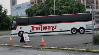 Trailways 2023 Prevost X345 62226 [upl. by Lenox]