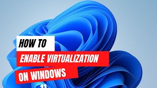 Como ACTIVAR la VIRTUALIZACIÓN en tu PC con WINDOWS 10 y 112022 virtualizacion windows windows11 [upl. by Balduin747]