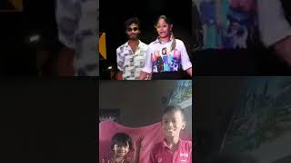 Kaathu mela vibe😍trending  funny comedy dance free short [upl. by Adiahs]