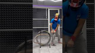 Scoppia💥 quando gonfio mtbtech ciclismo bikefail bike mtblife tyre explosion biker mtb [upl. by Boys]