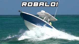 Robalo boat coming through the Inlet [upl. by Annoirb969]