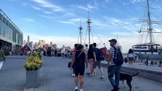 South Street Seaport Pier 17 New York  NYC [upl. by Froehlich]