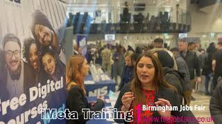 iMeta Training at the Birmingham Jobs Fair on Wednesday 3rd April 2024 [upl. by Cinelli817]