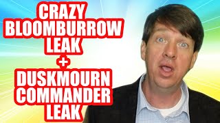 Crazy BloomBurrow Leak  Duskmourn Commander Leak [upl. by Weiss933]