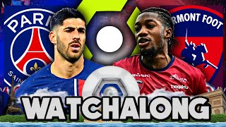 PSG 00 Clermont • Ligue 1 Uber Eats LIVE WATCH ALONG PSGCF63 [upl. by Scheider]