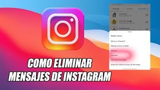 Cómo Eliminar Mensajes de Instagram [upl. by Aniuqal]