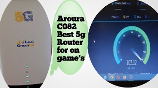 Aroura C082 Best 5g Router for Pubg lovers 5g pubgmobile pubglover [upl. by Ennovahs]