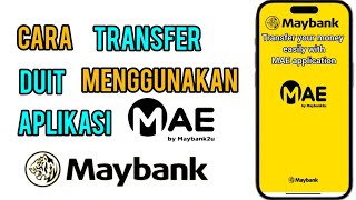 Cara transfer duit guna MAE [upl. by Nahrut]