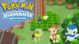 POKEMON DIAMANTE BRILLANTE HARDLOCKE  EP 1  LOS STARTERS [upl. by Seni869]