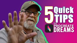 5 Quick Tips for Procreate Dreams Animation tips howto [upl. by Artinad487]