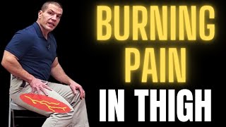 How I Cured My Burning Thigh Best Meralgia Paresthetica Exercise [upl. by Franza]