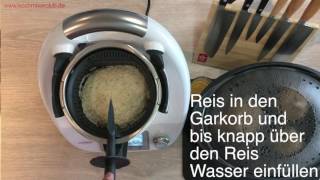 Gyrosballen an Metaxasauce mit Reis für den Thermomix TM5 [upl. by Eneleuqcaj]