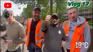 Vlog 17 Stratenmakers team maken meters voor een onredelijk bedrag in Noord Holland [upl. by Nuyh397]