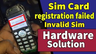 Sim Card Registration Failed Invalid Sim Problem No Service Nokia Mobile Net Work Problem [upl. by Radloff]