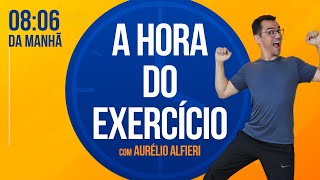 🔴 MELHORE A POSTURA  A HORA do Exercício  Sexta às 0806  Aurélio Alfieri 35 [upl. by Heyes]