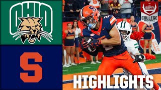 Ohio Bobcats vs Syracuse Orange  Full Game Highlights  ESPN College Football [upl. by Benoite817]