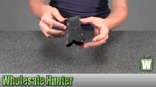 Hogue Rubber Grip for Ruger P85P89P90P91 w Finger Grooves 85000 Shooting Gaming Unboxing [upl. by Nalyad]