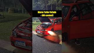 O Marea Turbo com 500cv 300kmh carros fiat fiatmarea ocaradochapeu mareaturbo automobile [upl. by Ikkaj]