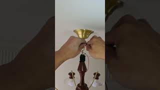 Is it safe to hang a chandelier using plastic anchors electricalcontractor eletrician [upl. by Ahteres]