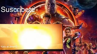 Dr Strange VS Thanos  Pelea Epica [upl. by Shuman136]