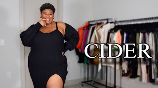 CIDER IS EATING UPPP YALL FAVES 💁🏾‍♀️  CIDER TRY ON HAUL  PLUS SIZE amp CURVY  MISSJEMIMA [upl. by Undine489]