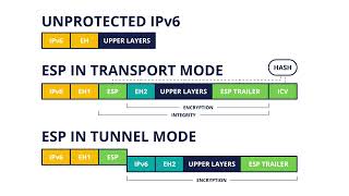 IPv6 Security  Encapsulating Security Payload ESP [upl. by Eimaj]