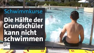 Volle Wartelisten bei KinderSchwimmkursen I BR24 [upl. by Crellen62]