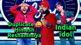 Indian idol  Duplicate Himesh Reshammiya  Female Voice  HRMonty786 [upl. by Mohn]