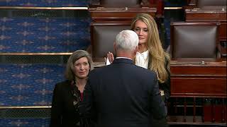 Kelly Loeffler new Georgia GOP senator sworn in [upl. by Amalita207]