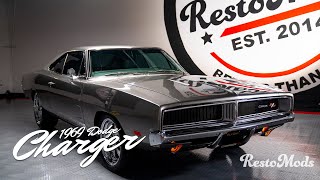 1969 Dodge Charger RT  RestoMods Features [upl. by Haida]