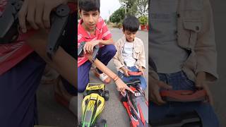 Kunali Vs Piyush Car 🚘 Race shorts shortsfeed short sauravjoshivlogs ytshorts funny family [upl. by Aimahc71]