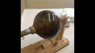 Spraying Lacquer tips for Woodturners Finex 1000 [upl. by Ard457]