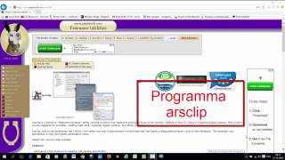 Programma Arsclip  kopiëren en plakken van verschillende items [upl. by Emmeline]